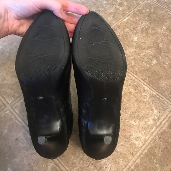 Black quilted zipper booties - Picture 7 of 8